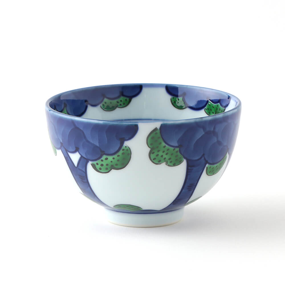 染錦大樹 飯碗 ｜ 有田焼の源右衛門窯公式オンラインショップ