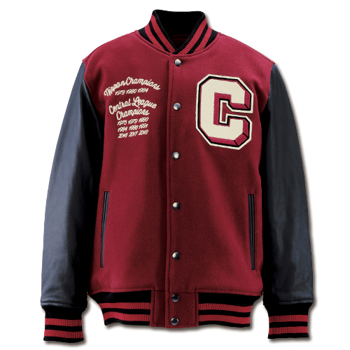 Carp 広島カープ 本革スタジアムジャンパー M おまけ付き カープ