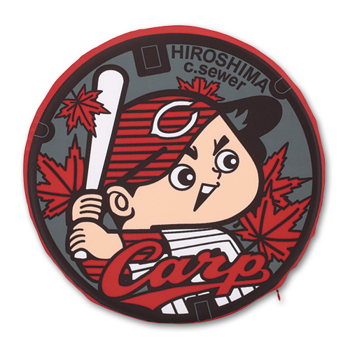 ご当地マンホールチェアパッド | 商品詳細 - 広島東洋カープ