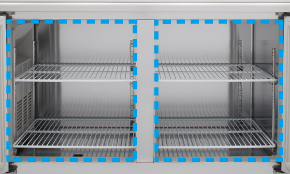 RT-90SNJ ホシザキ 星崎【自然冷媒式】コールドテーブル 幅900mm奥行