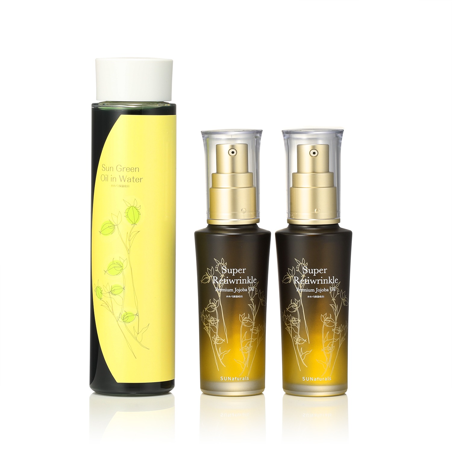 サンナチュラルズ レチノール誘導体3種配合 ハリ集中ケア