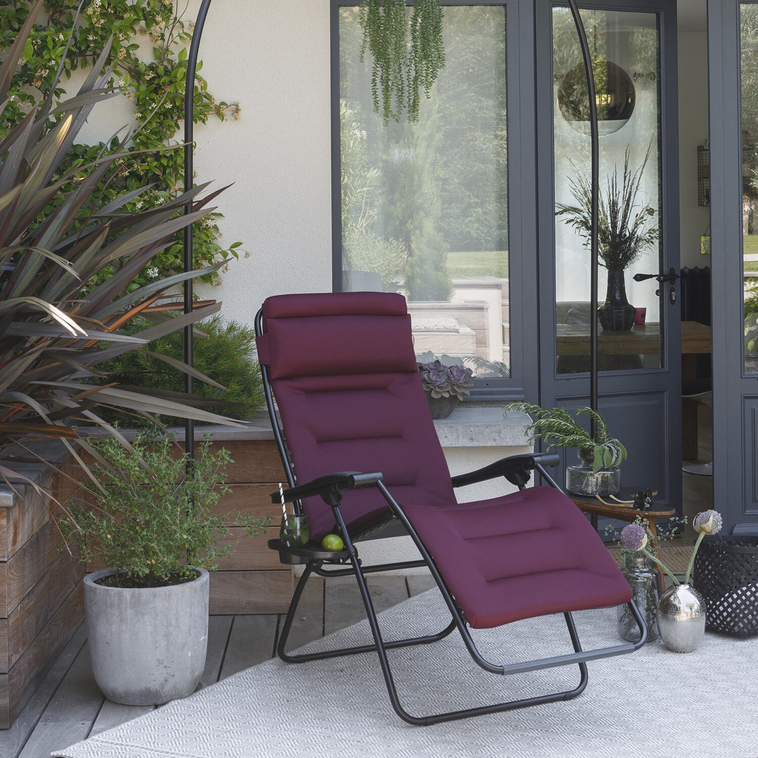 ラフマ リクライニングチェア RSX AIRCOMFORT ＆ドリンク