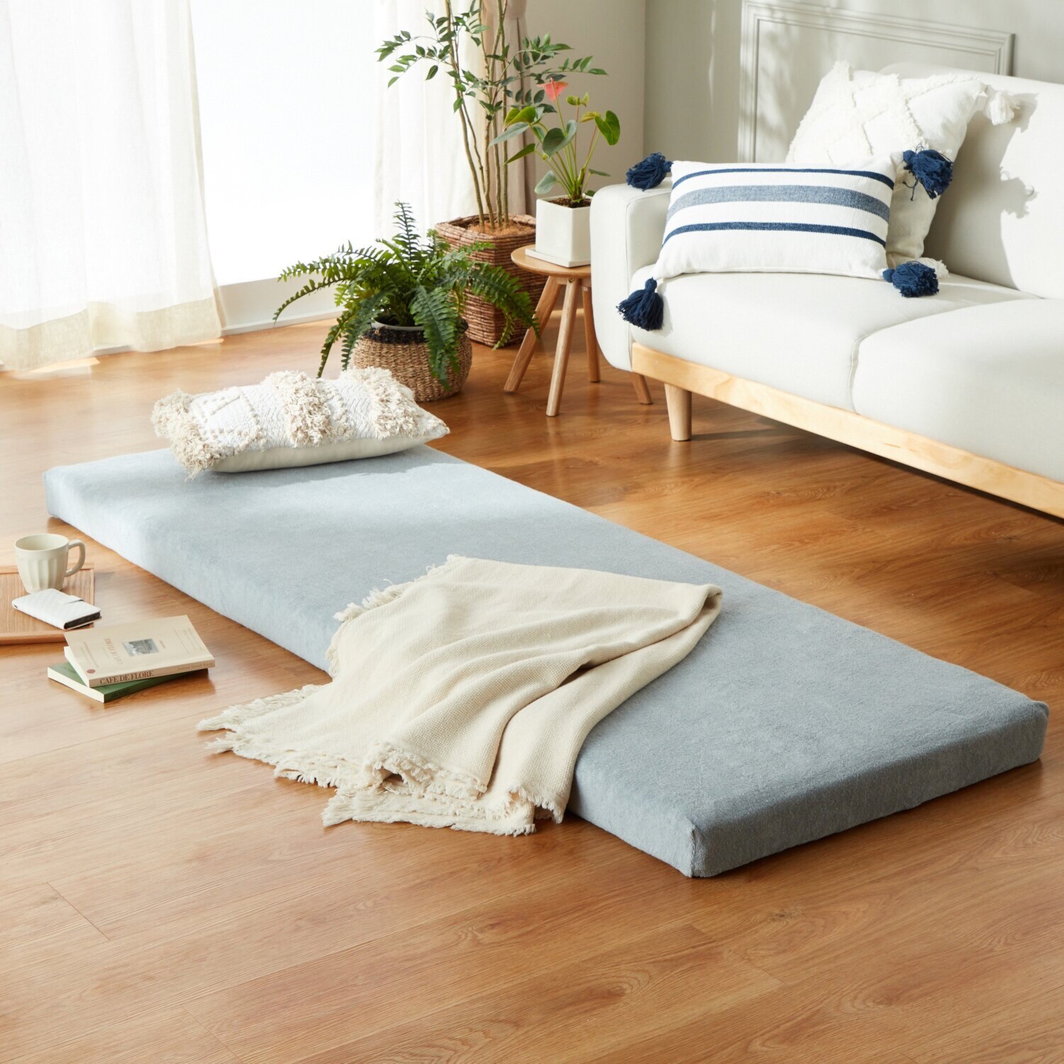 ブレスエアーレガリス マルチマットレス専用 のびのび綿パイルカバー