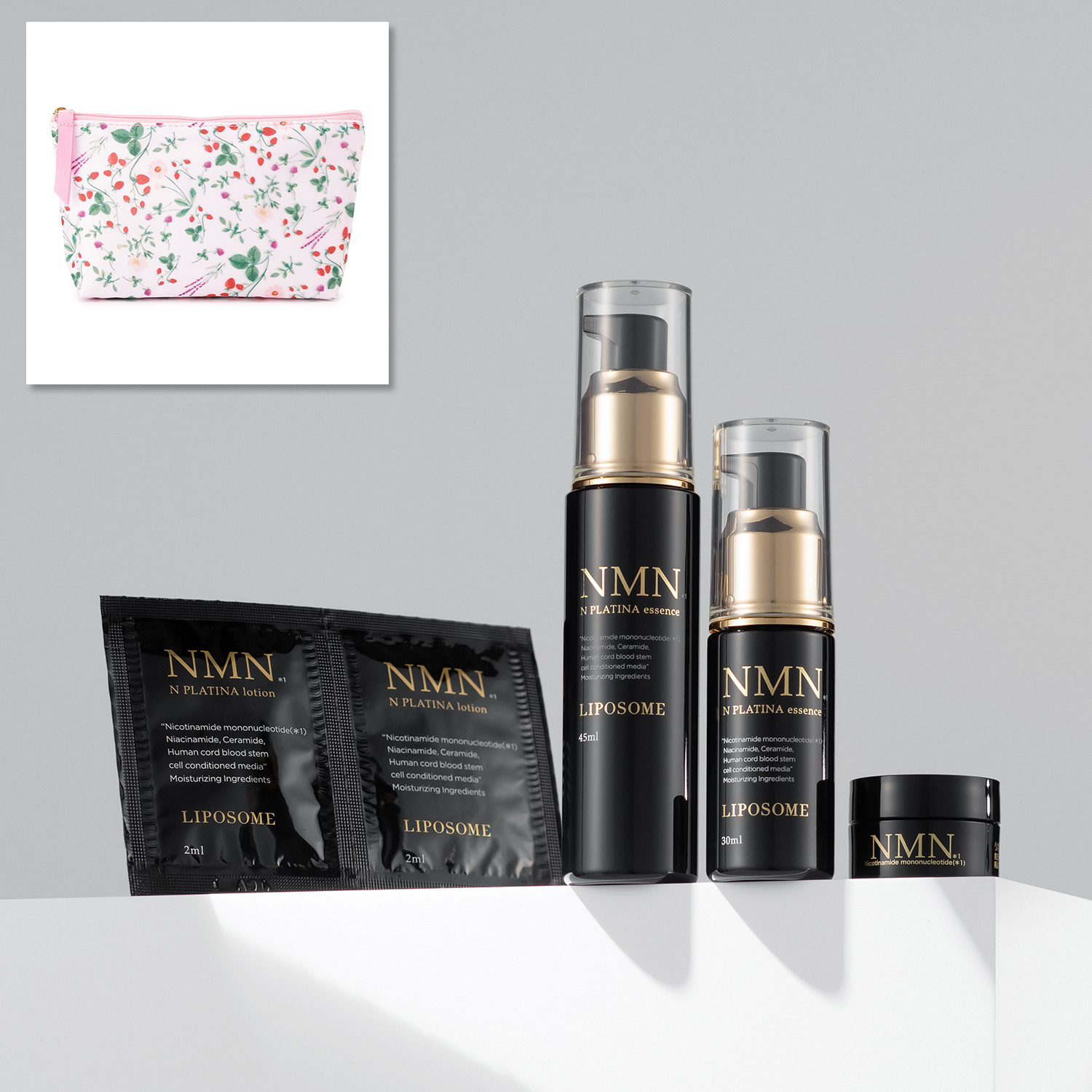 先端成分NMN（ニコチン アミドモノヌクレオチド） 配合で潤いハリ肌