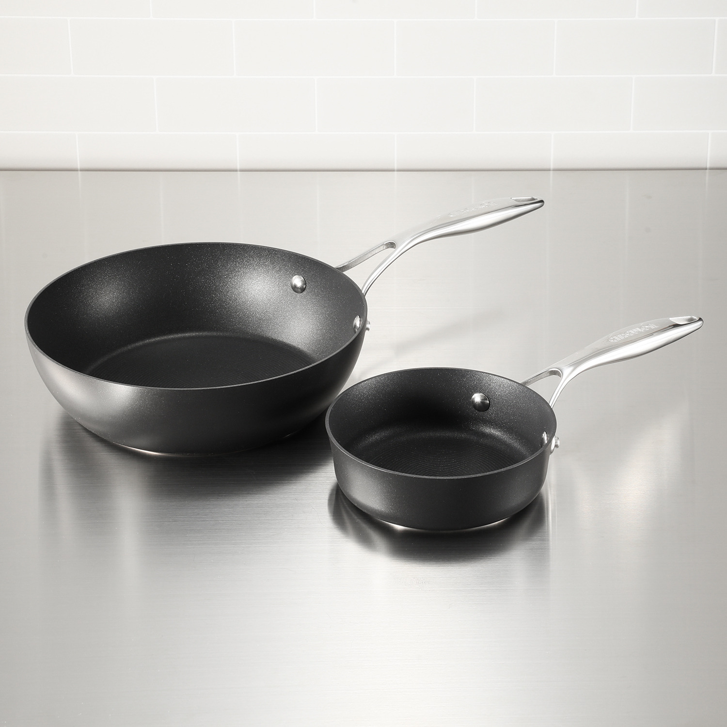 マイヤー サーキュロン ディープパン26cm＆ フライパン16cm 2