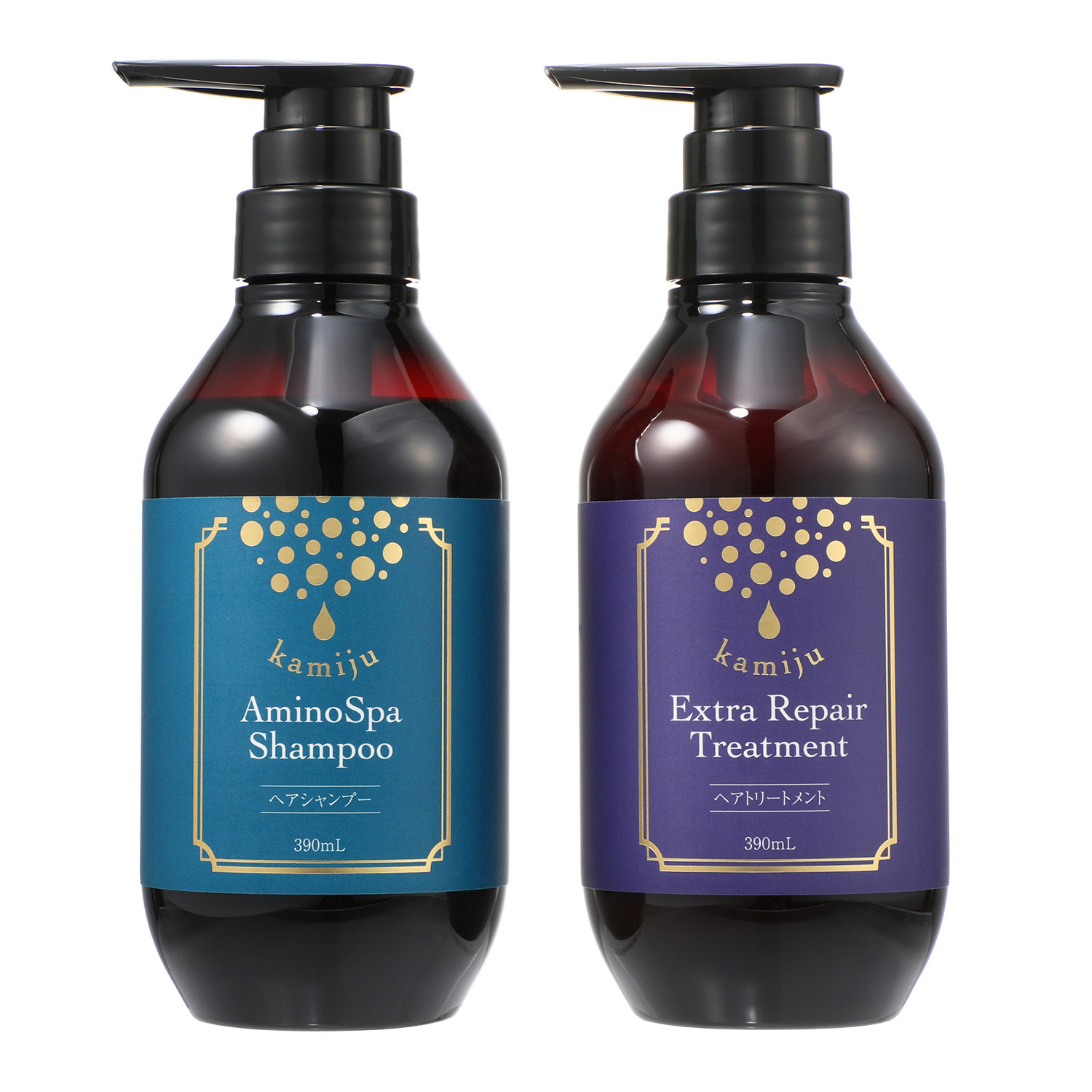 カミージュ サロン発想の徹底補修ケア ハリコシツヤ髪へ導く！ アミノ