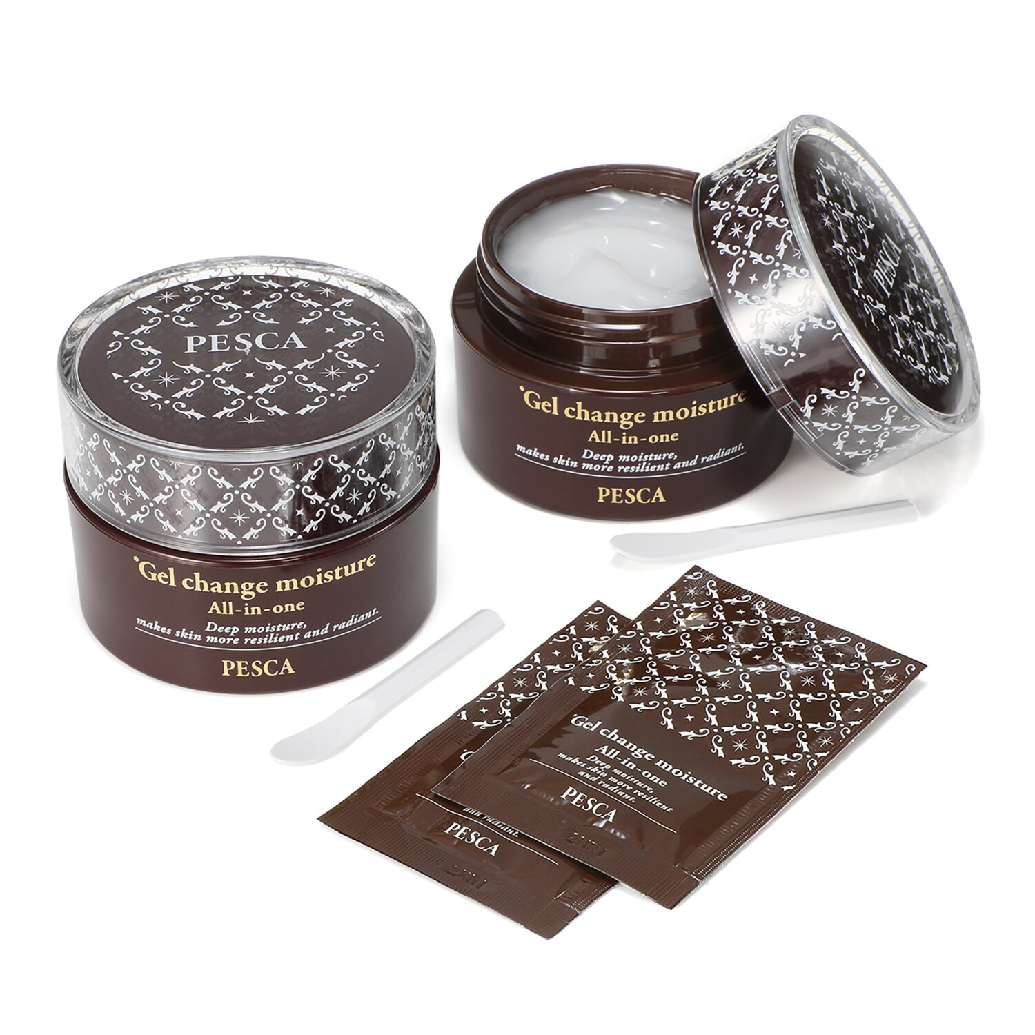 ペスカ トリプル薬用＆W美白！ シワ改善・美白ケア・ 肌あれ防止ケア