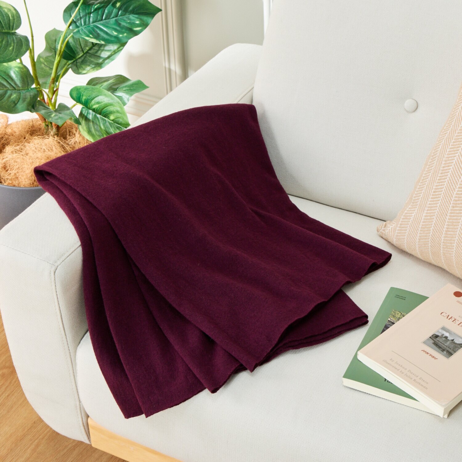 大津毛織 ふわっと、軽やか ウール高混率ブレンド 日本製ニットマル