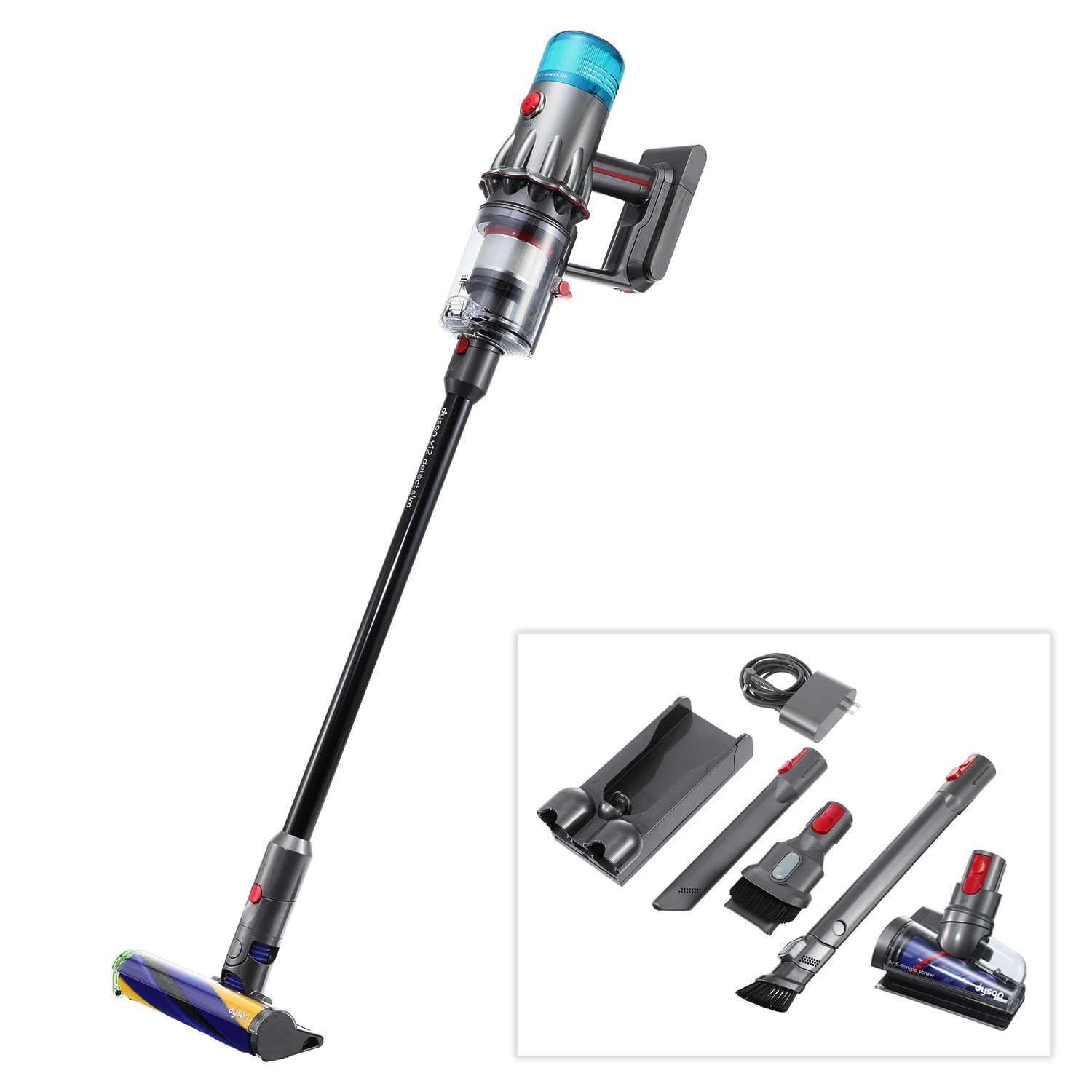 ダイソン コードレスクリーナー V12 ディテクトスリム フラフィー