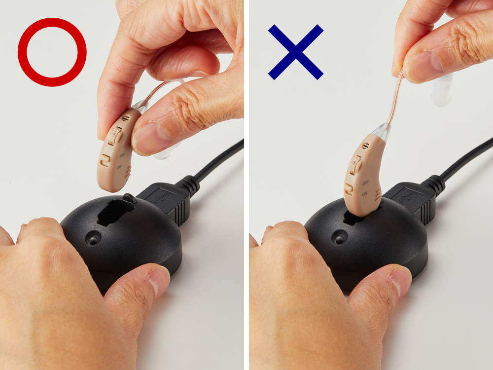 耳にかけるコードが切れてしまった。｜楽ちんヒアリング SK-05（耳かけ