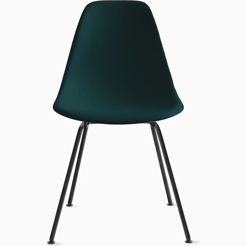 Eames Molded Plastic Side Chair - 4 Leg Base - Grounded