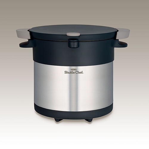 公式通販】真空保温調理器シャトルシェフ KBC-4500 ステンレスブラック