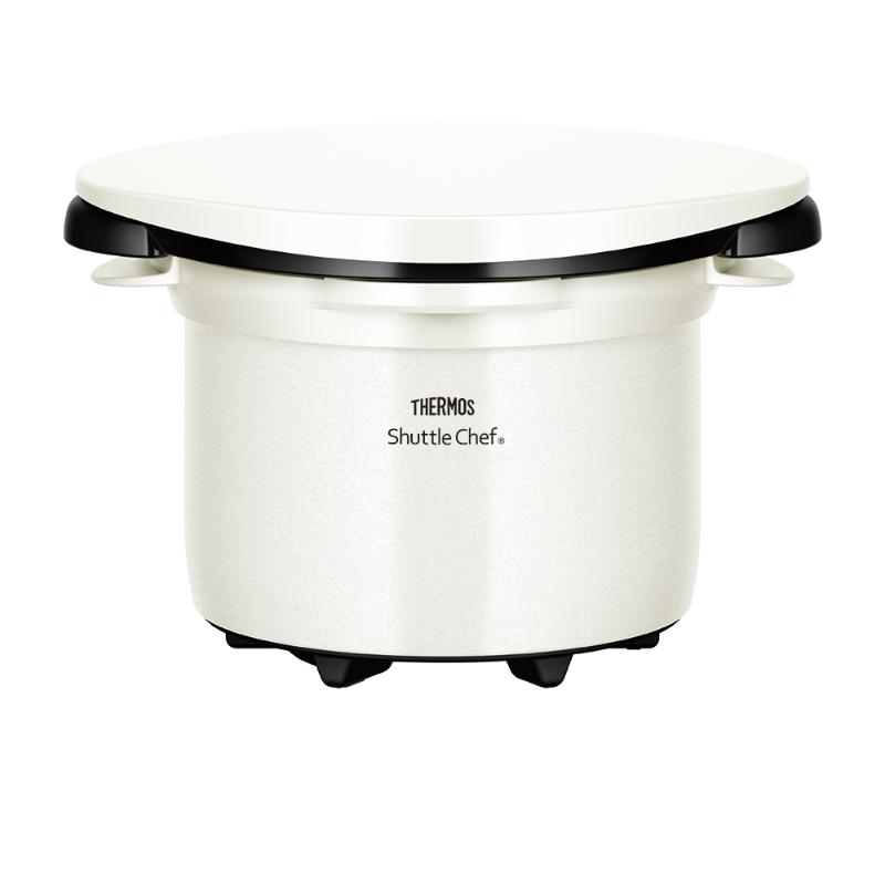 公式通販】真空保温調理器シャトルシェフ KBK-3001 パールホワイト(PRW