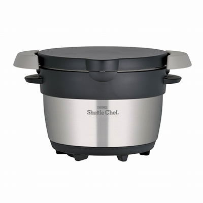 公式通販】真空保温調理器シャトルシェフ KBB-1600 ステンレスブラック