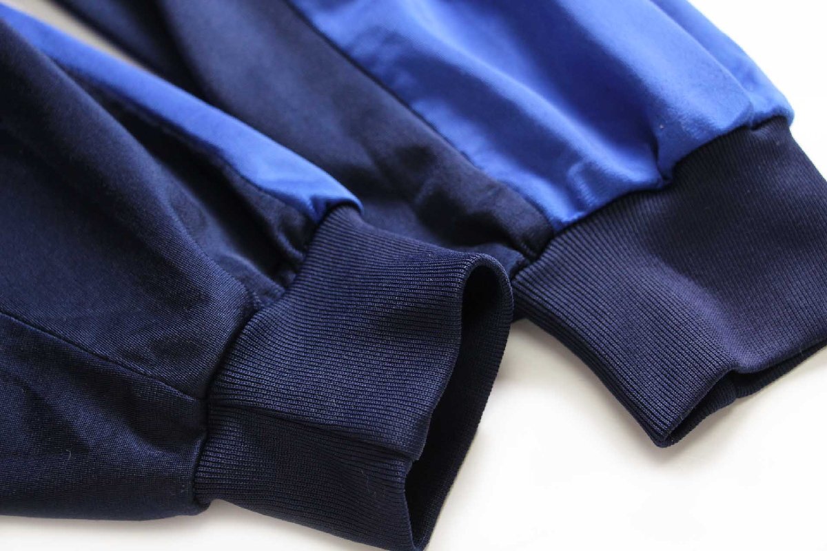 80s adidasアディダス トレフォイル ロゴ刺繍 マルチカラー ハイネック