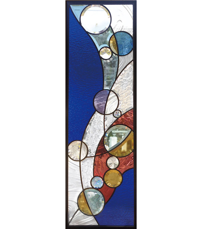 即納 既製品 本ステンドグラス SH-C33 – ステンドグラス 窓の販売