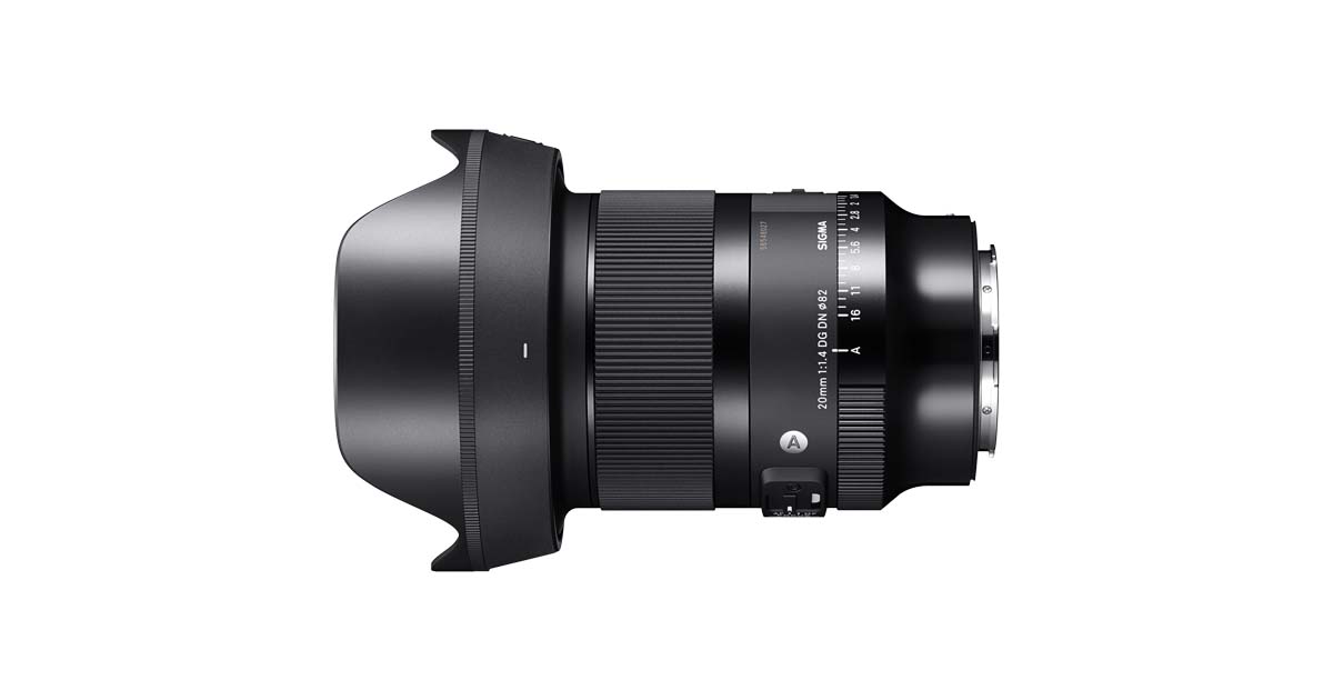 SIGMA 20mm F1.4 DG DN | Art、24mm F1.4 DG DN | Artの発表および