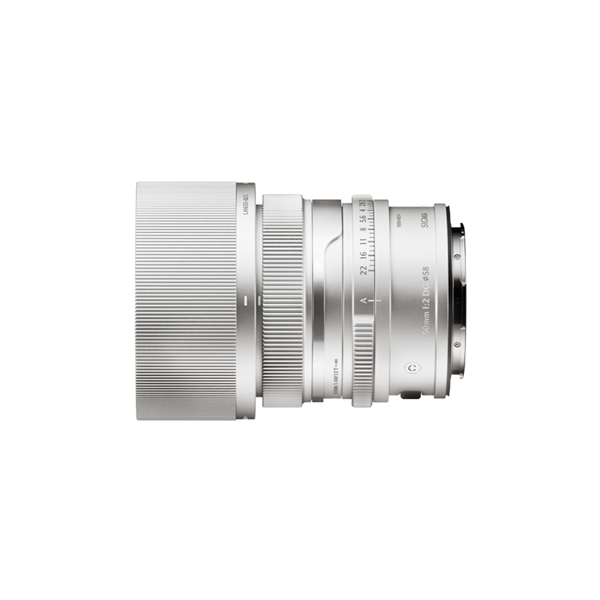 50mm F2 DG シルバー | Contemporary / Lマウント用: 交換レンズ