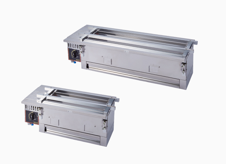 炭火焼物器赤鬼一家シリーズ 焼き鳥用焼物器 S-610・S-910 | 山岡金属