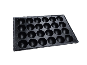 ガス高級ジャンボたこ焼器 大玉 (24穴) Y-20B | 山岡金属工業株式会社