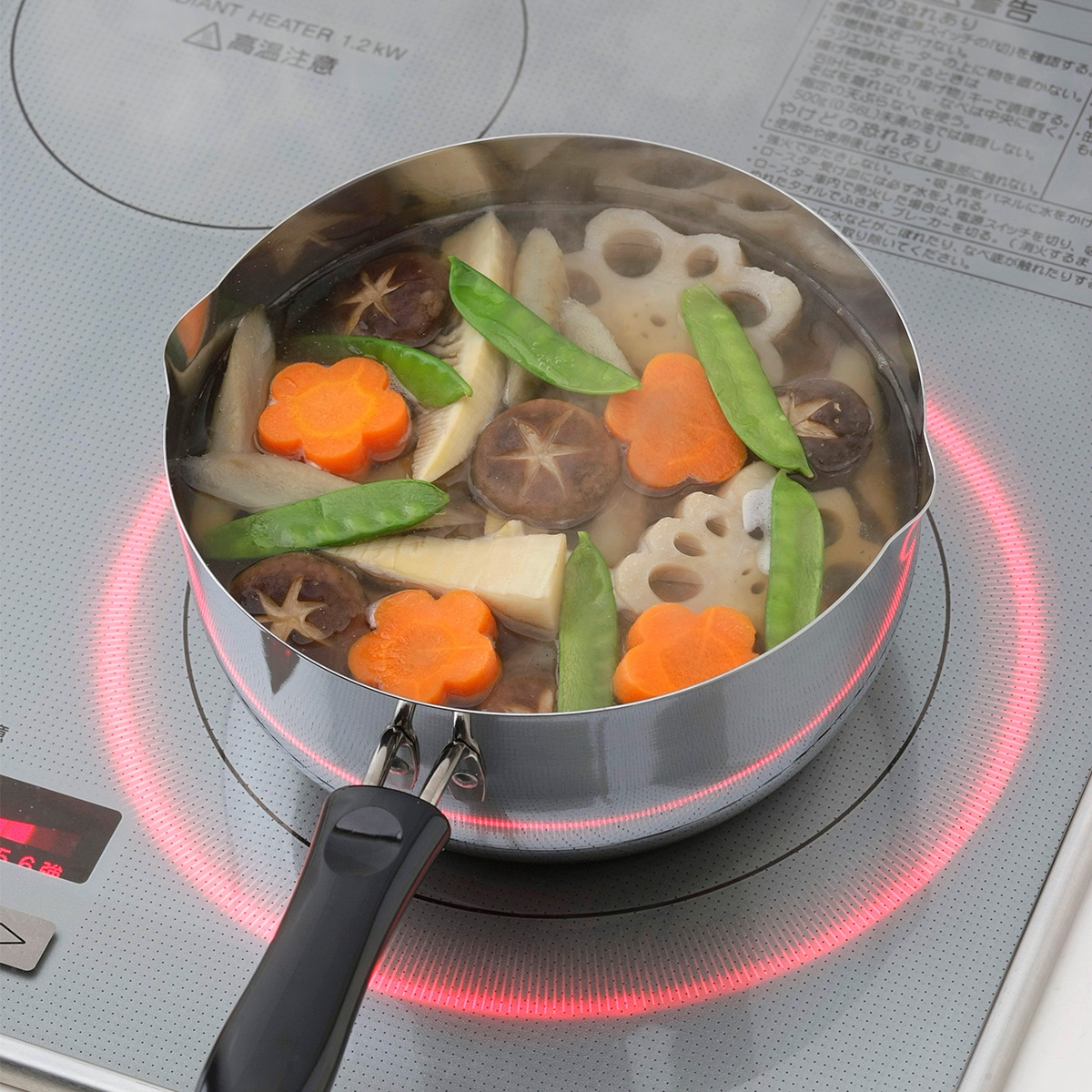 日本製ゆきひら鍋18cm 目盛付 | 下村企販株式会社