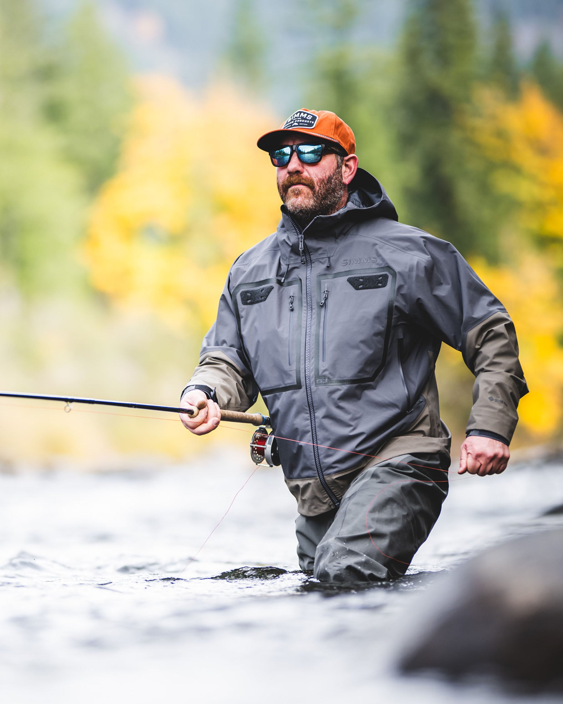 Men's GORE-TEX Wading Jacket - G3 Guide | Simms Fishing