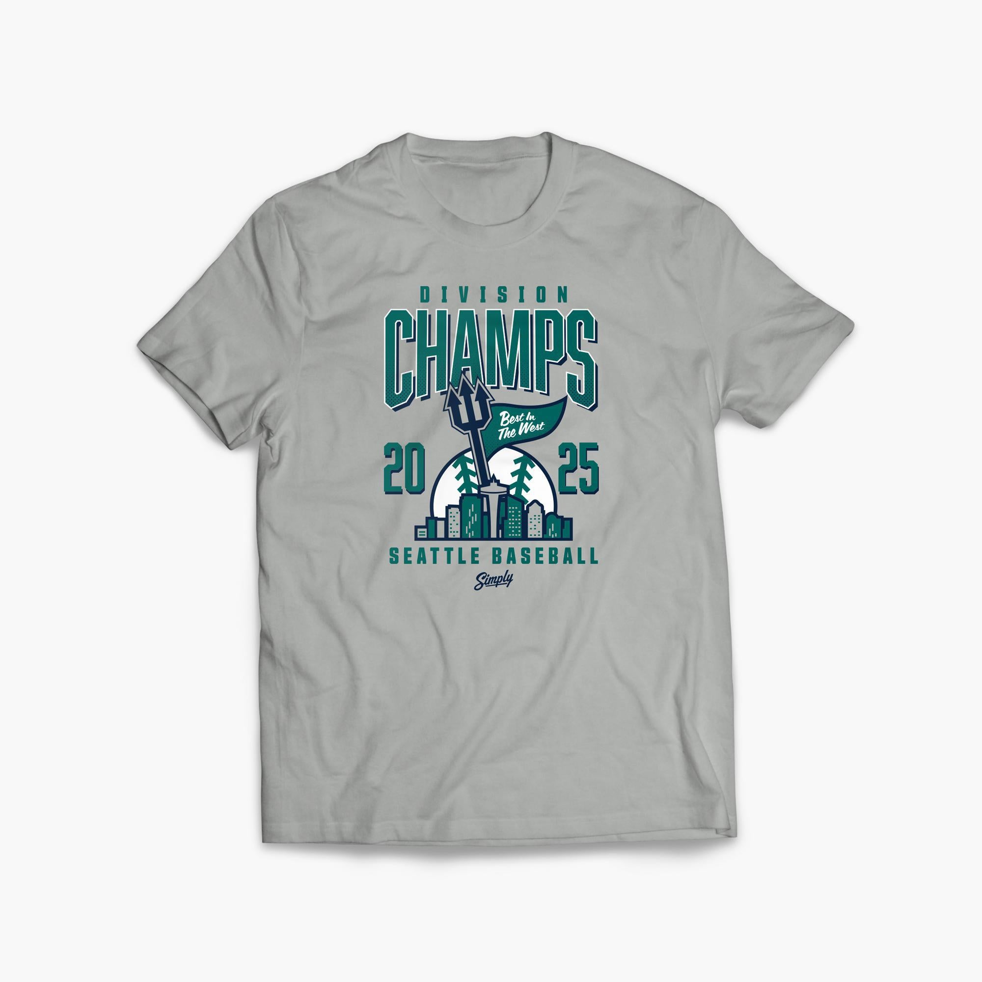 Northwest Royalty 2025 Division Champs Seattle Baseball T-Shirt