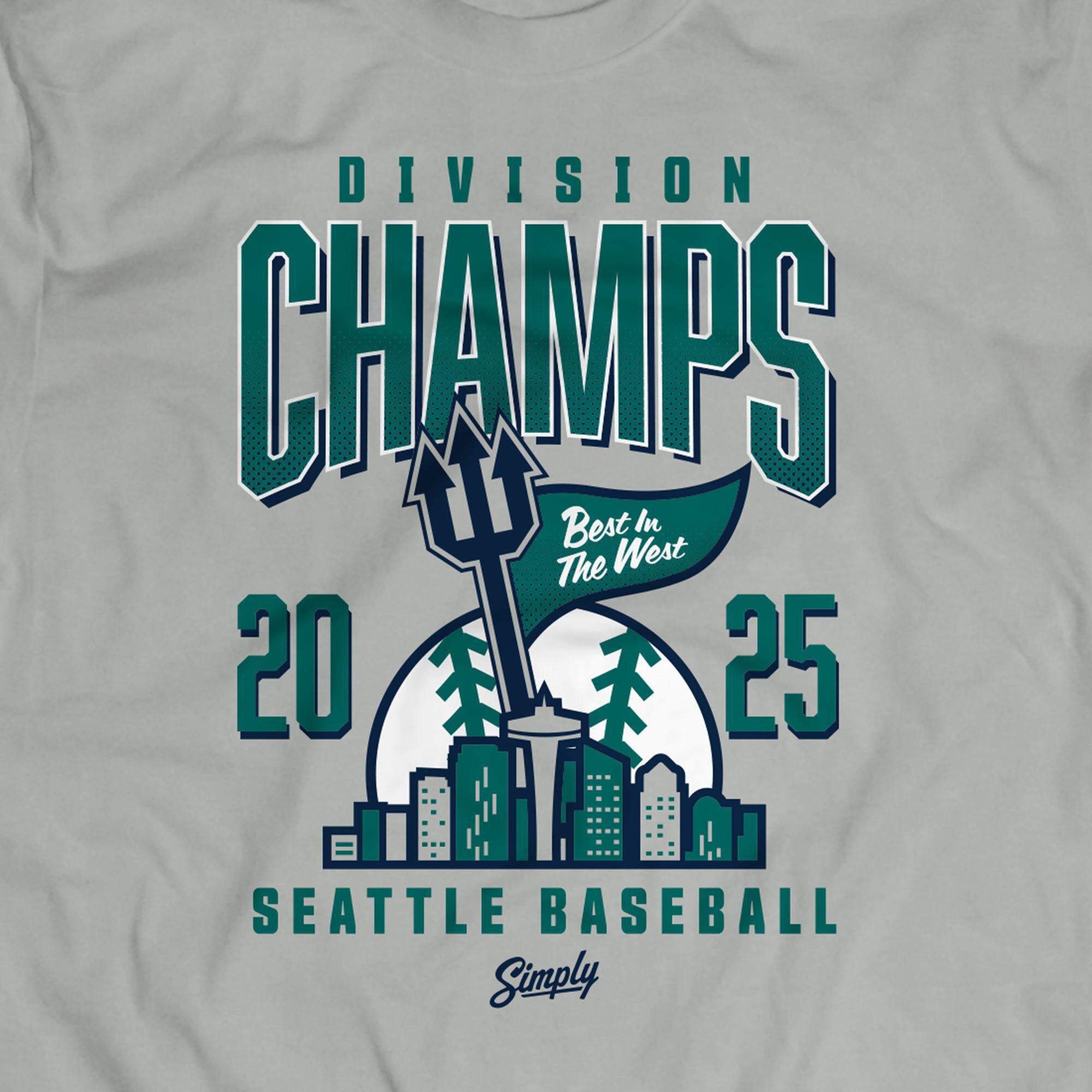 Northwest Royalty 2025 Division Champs Seattle Baseball T-Shirt