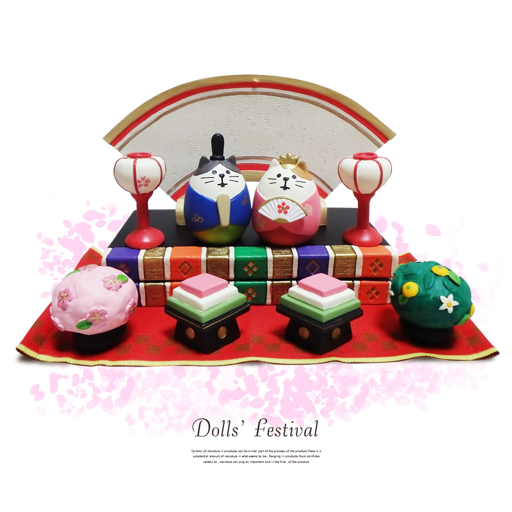 DECOLE（デコレ）【concombre コンコンブル】ひな祭りキット