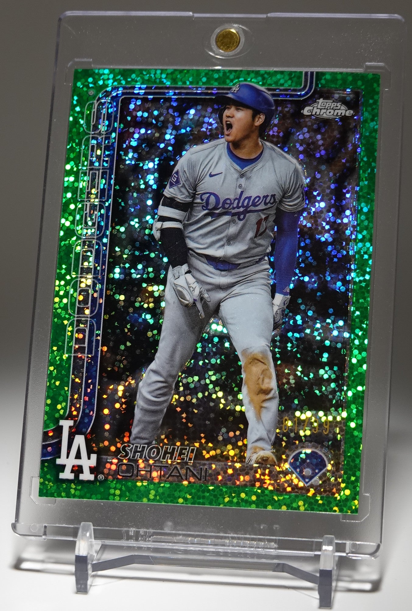 大谷翔平 ショートプリント Image Variation 50/50 99枚限定 グリーン