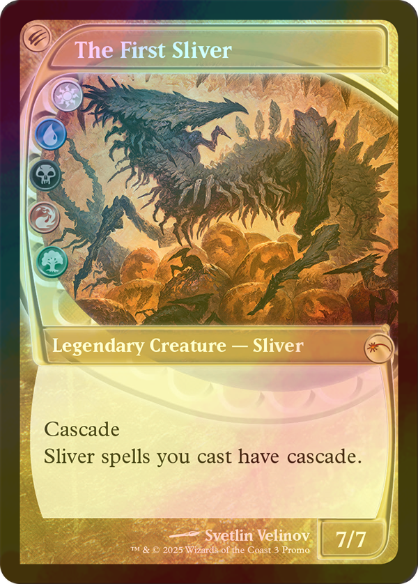 MTG 初祖スリヴァー foil 1枚 secret lair The First Sliver (Future