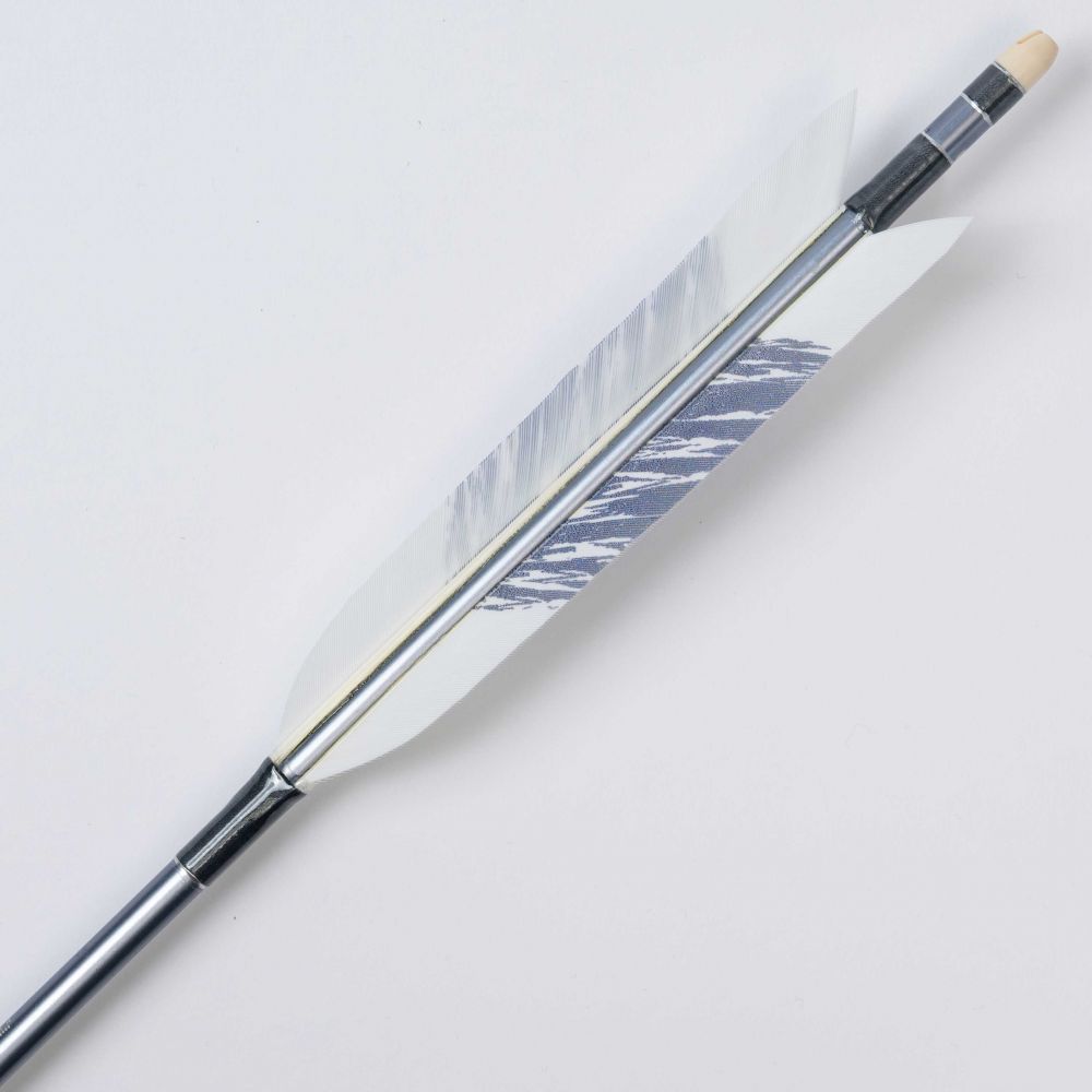 2015グレー6つ矢・七面鳥「アッシュ」｜有限会社 しらみず弓道具店