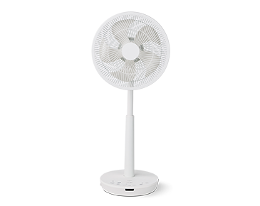 DC 音声操作 サーキュレーター扇風機 シロカのポチタマ扇｜シロカ