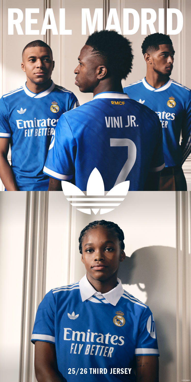 レアル・マドリード 25/26 ユニフォーム | adidas football official