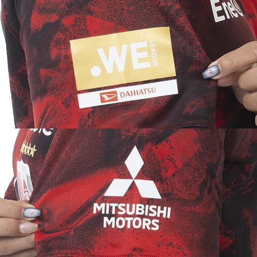 24-25 浦和レッズレディース HOMEユニフォーム(MENSシルエット