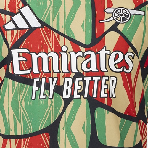 24-25 アーセナルFC プレマッチシャツ／サッカーショップKAMO