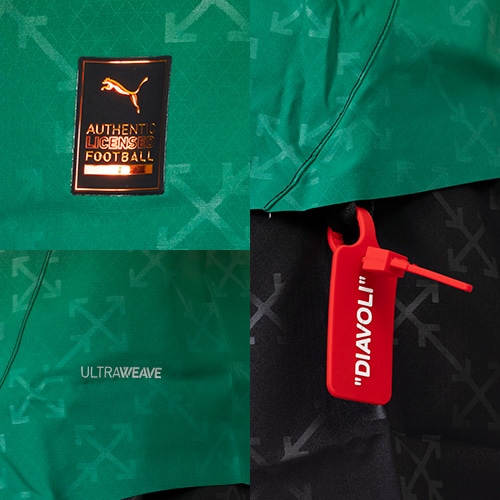 24-25 ACミラン×Off-White 4th オーセンティックユニフォーム