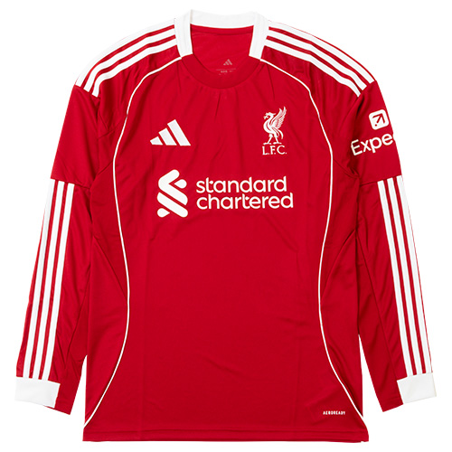 25-26 リヴァプール HOME 長袖ユニフォーム／サッカーショップKAMO