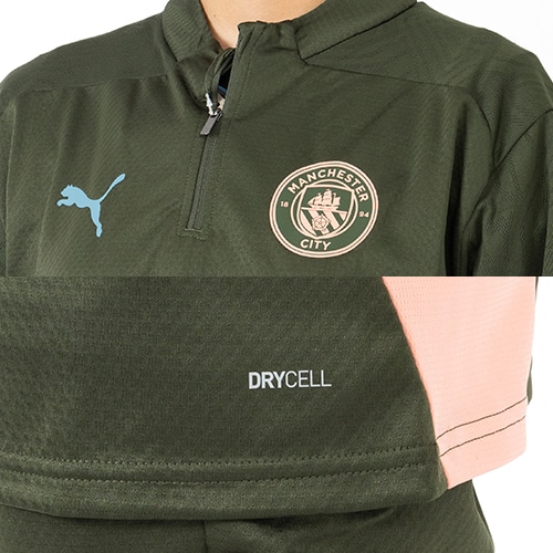 24-25 マンチェスター・シティ トレーニング1/4ジップトップ／サッカー