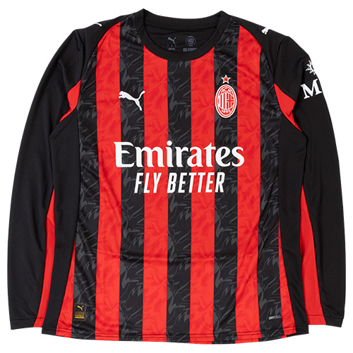 25-26 ACミラン HOME 長袖ユニフォーム／サッカーショップKAMO