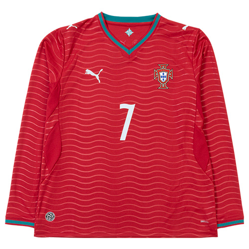 2026 ポルトガル代表 HOME 長袖ユニフォーム #7 ロナウド／サッカー