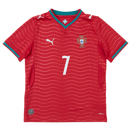ジュニア 2026 ポルトガル代表 HOME ユニフォーム #7 ロナウド
