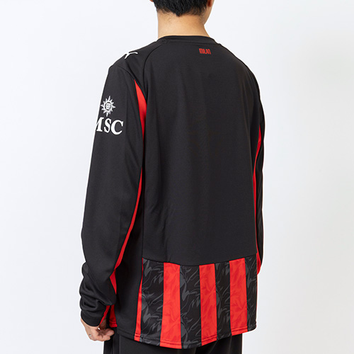 25-26 ACミラン HOME 長袖ユニフォーム／サッカーショップKAMO