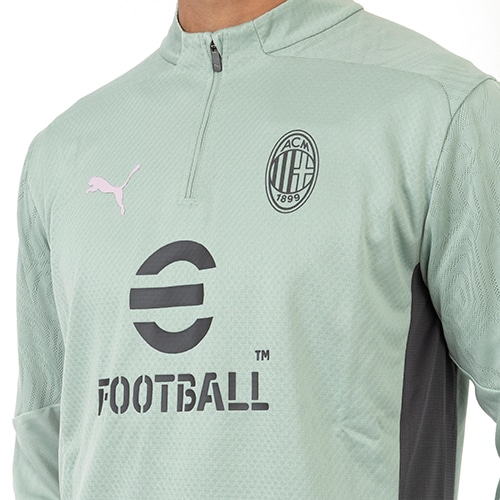 24-25 ACミラン トレーニング1/4ジップトップ／サッカーショップKAMO