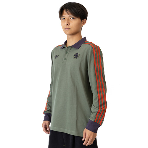 バイエルン・ミュンヘン TERRACE ICON 長袖ポロシャツ／サッカー