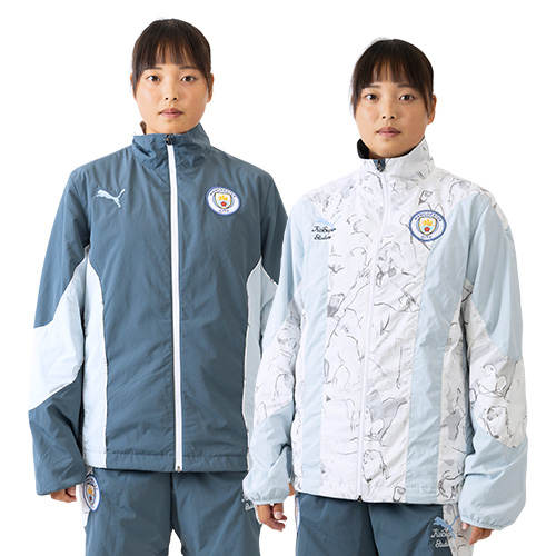 KIDSUPER X マンチェスター・シティ リバーシブルジャケット／サッカー