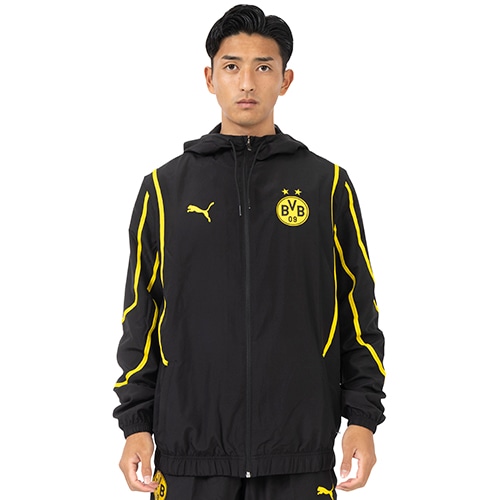 24-25 ドルトムント プレマッチウーブンジャケット／サッカーショップKAMO