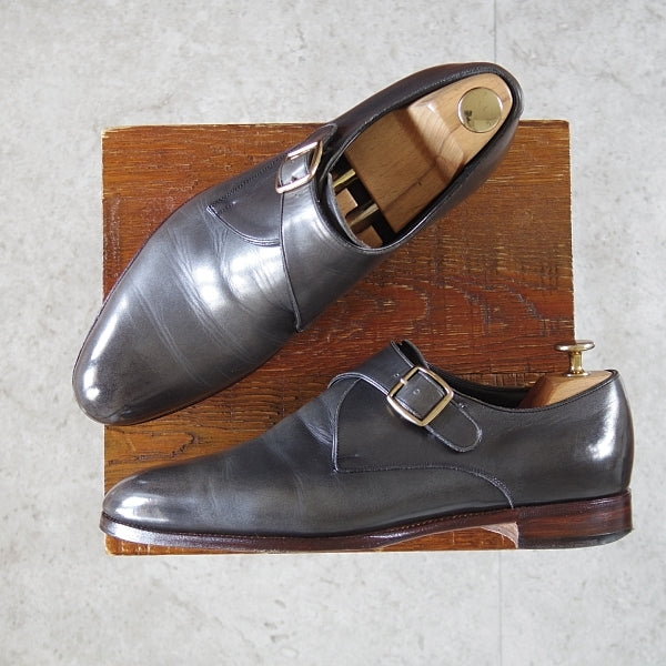 中古)三陽山長/オーダー品/モンクストラップ☆n496 | 高級中古革靴の