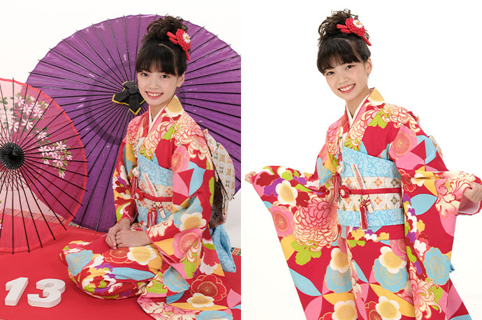 十三祝いは大人の着物を着てみましょう | スタジオマリオ