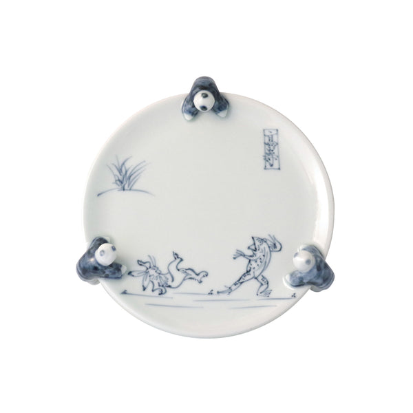 波佐見焼 染付 高山寺三閑人 五々皿 17.5cm 洸琳窯の通販｜【公式